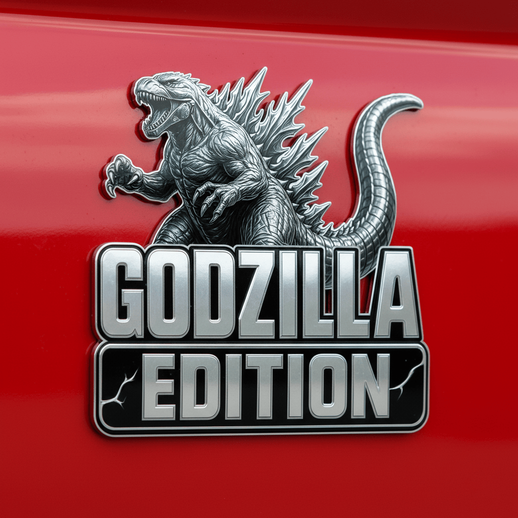 GZL Edition Car Name Badge 2D