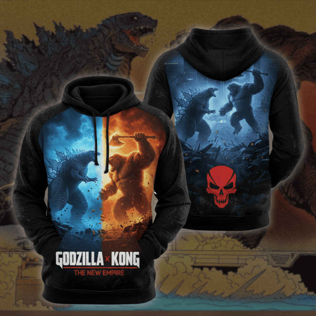 GZL VS Kong Classic 3D Apparel GOZ181125M2
