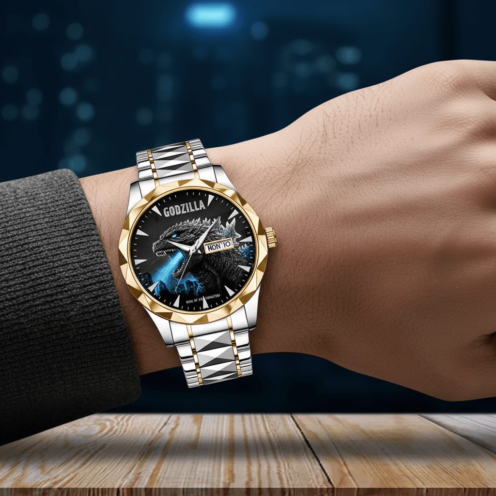 GZL Alloy Luxury Quartz Watch