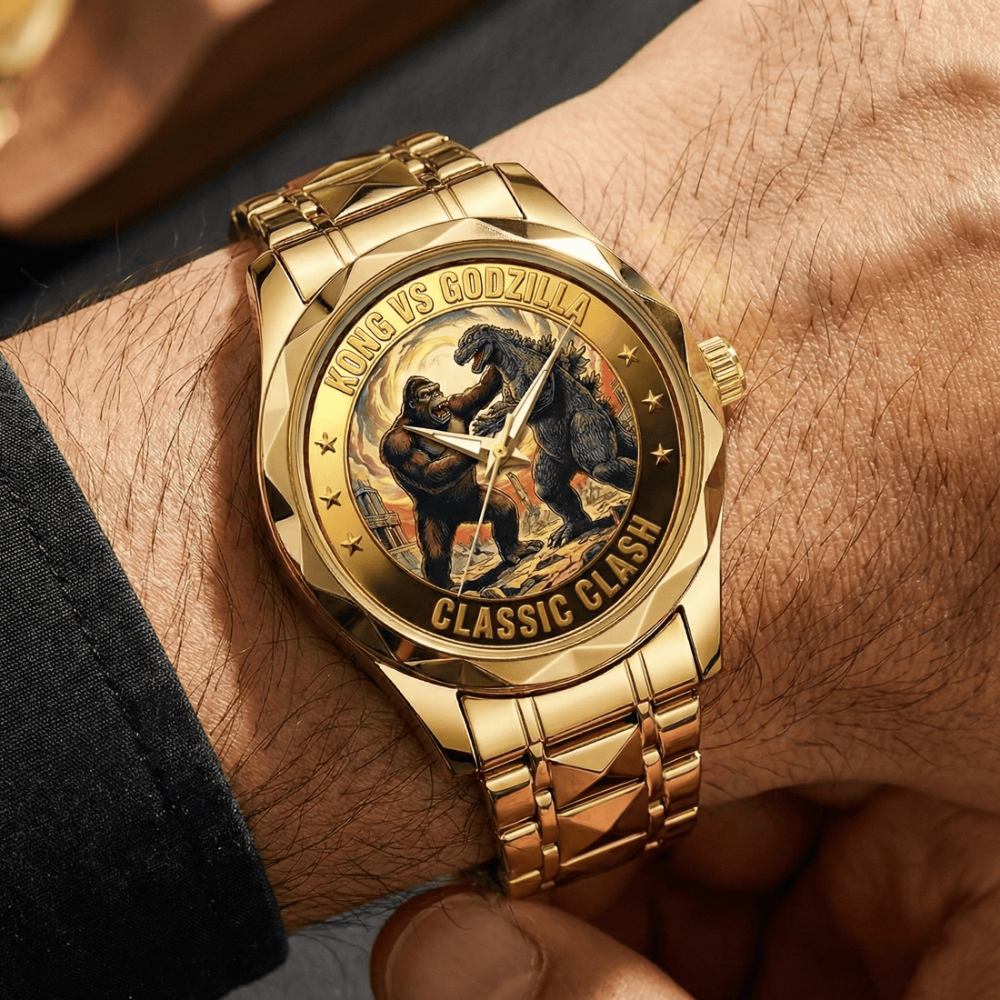 Kong vs GZL Alloy Luxury Quartz Watch - WGOZ110126M5