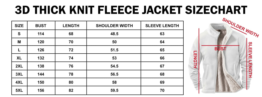 GZL Classic Thick Knit Fleece Jacket - GOZ250126M3