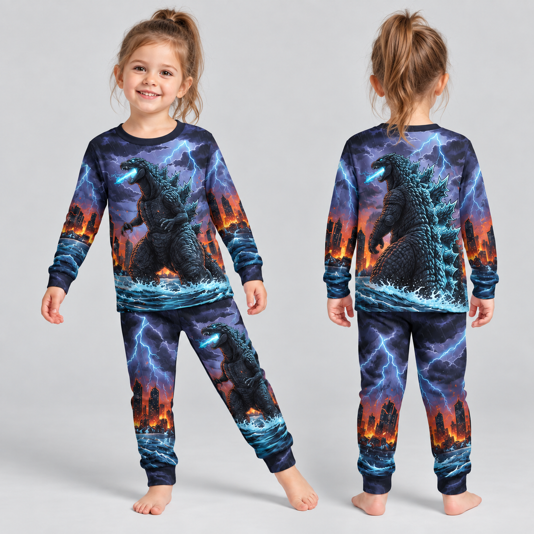 GZL Inspired Bamboo Two Piece Long Sleeve Pajama Set - GOZ041026M1