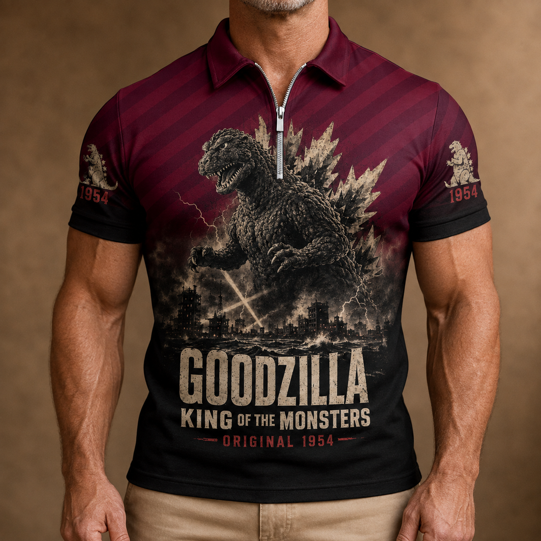 GZL Zip Polo Shirt - GOZ230826M1