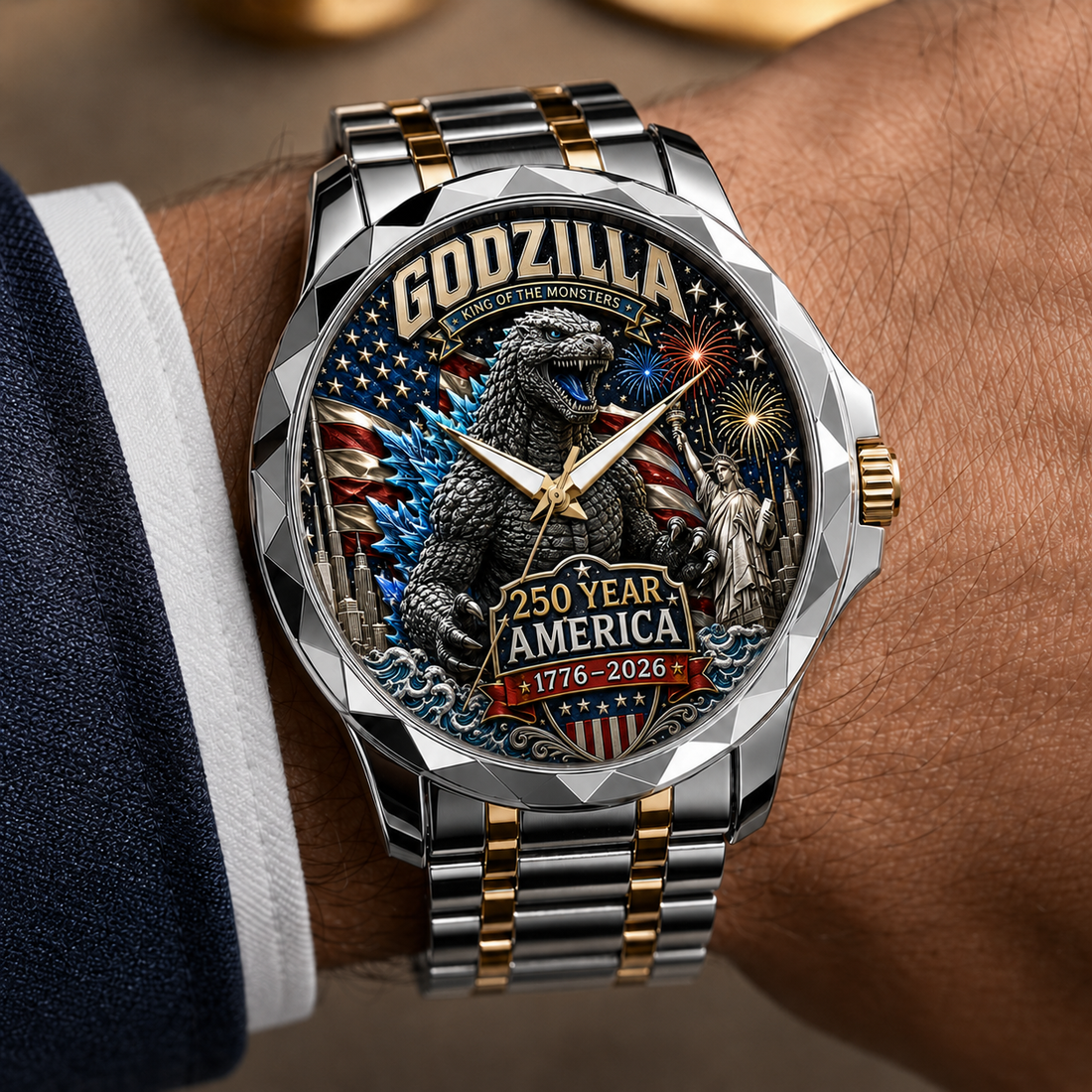 GZL Alloy Luxury Quartz Watch - GOZ180626MZ1