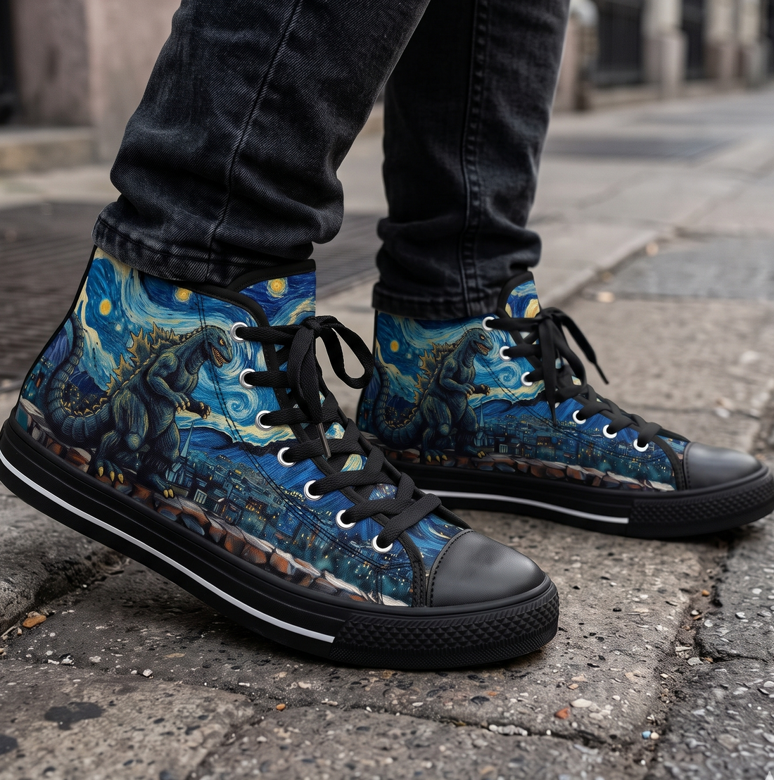 GZL High Top Canvas Shoes - GZL261026M5