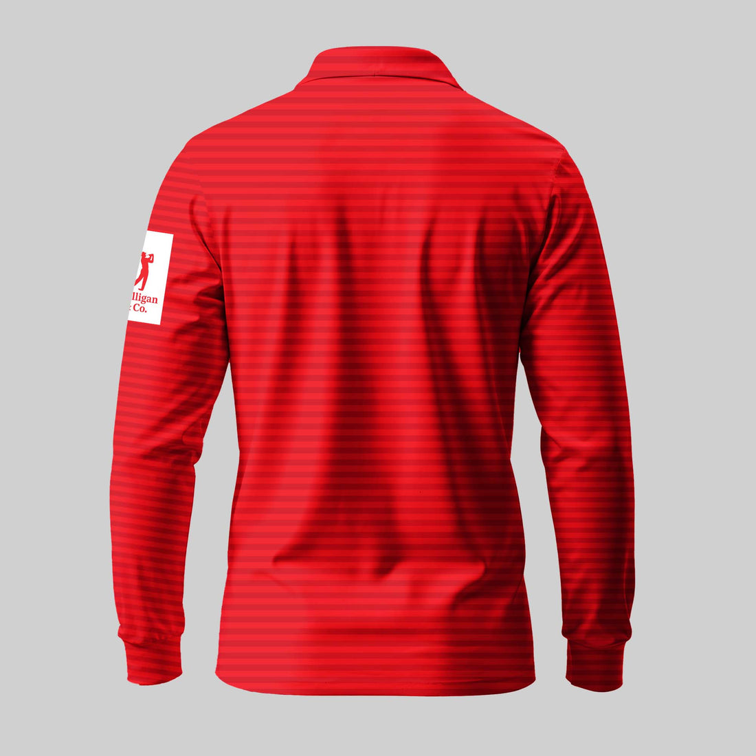 Work Hard Play Golf Long Sleeve Golf Polo