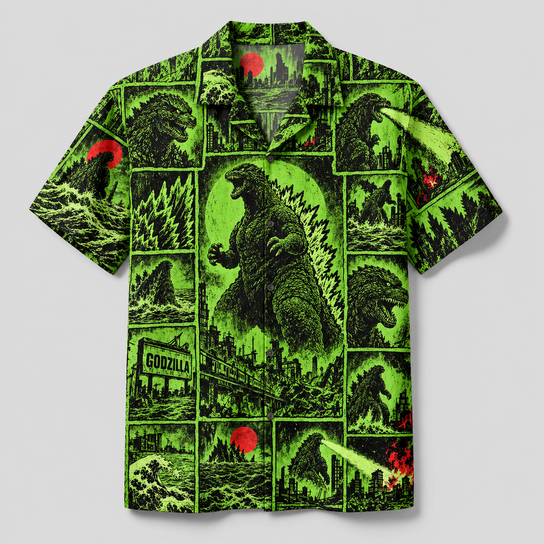 GZL Classic Hawaiian Shirt - GOZ031026M5