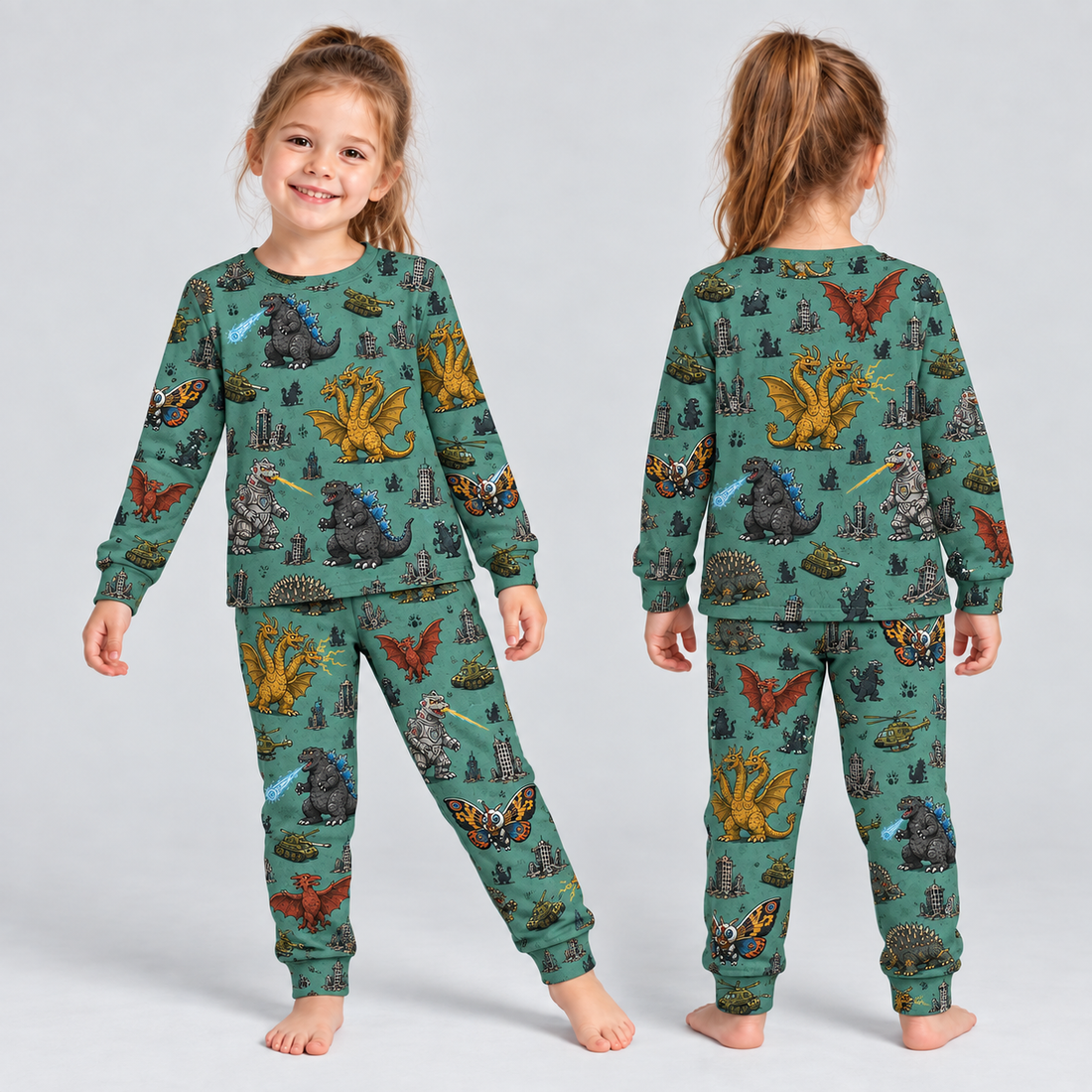 GZL Inspired Bamboo Two Piece Long Sleeve Pajama Set - GOZ041026M3