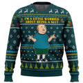 I'm a Little Worried King Of The Hill Ugly Christmas Sweater