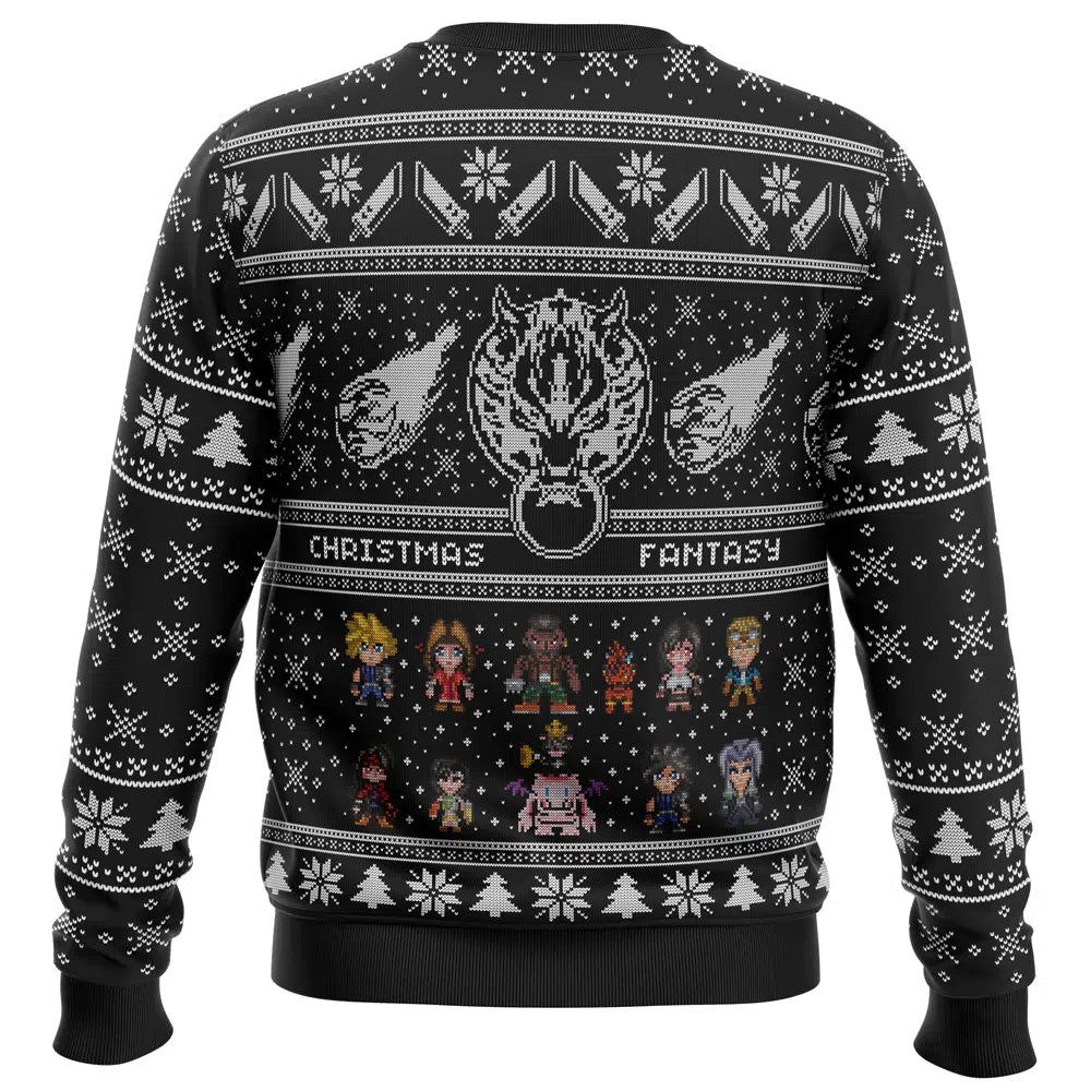Final Fantasy 7 Ugly Christmas Sweater