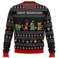 Pokemon Kanto Starters Ugly Christmas Sweater