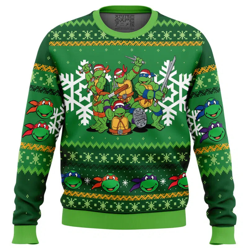 Teenage Mutant Ninja Turtles Christmas Ugly Christmas Sweater