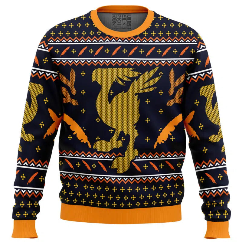Chocobo Final Fantasy Ugly Christmas Sweater