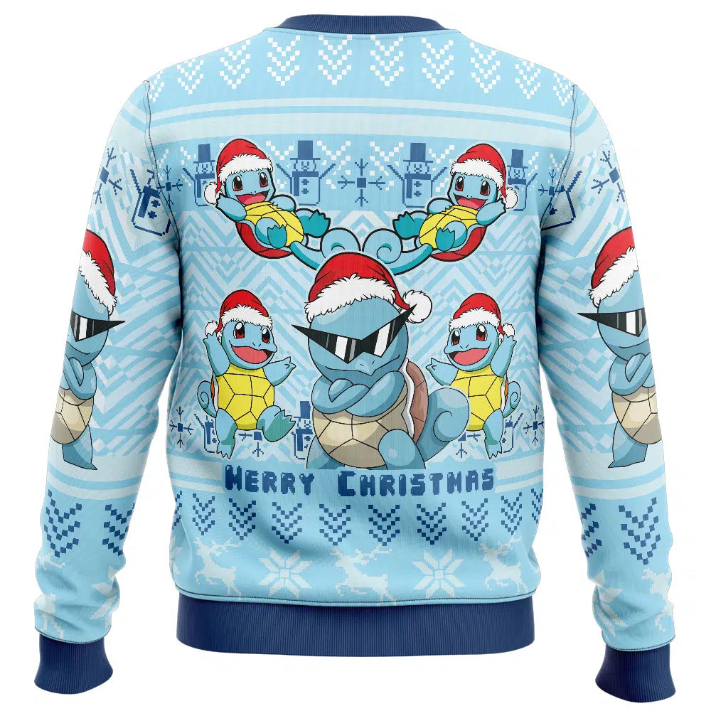 Christmas Squirtle Pokemon Ugly Christmas Sweater