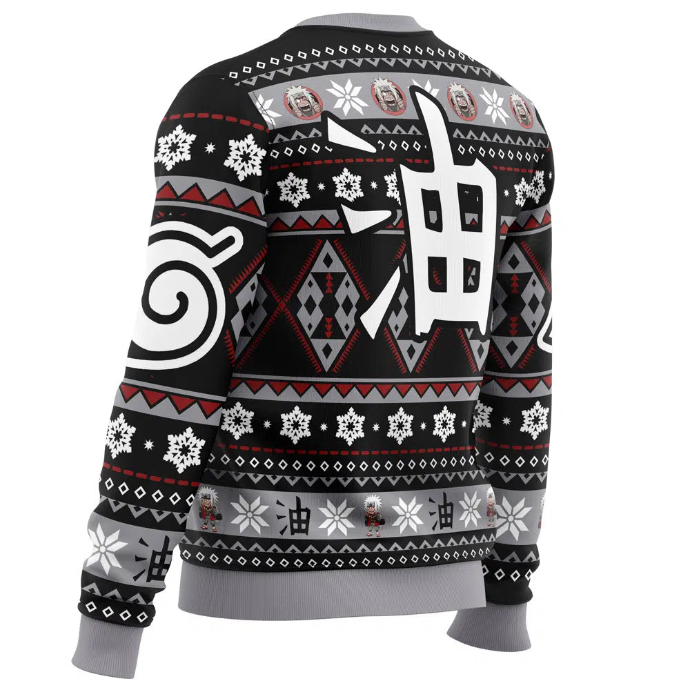 Christmas Jiraiya Shippuden Ugly Christmas Sweater