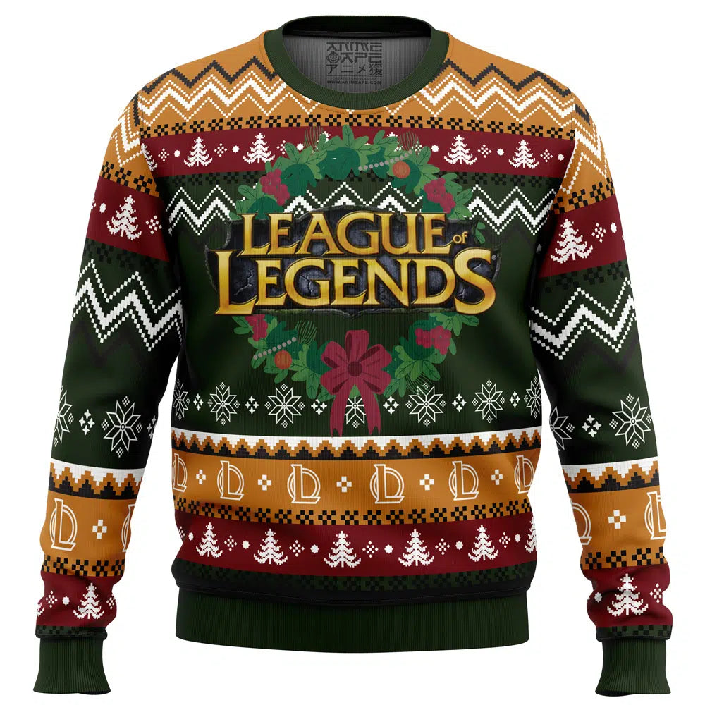 Game on Christmas League of Legends Ugly Christmas Sweater