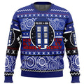Christmas Through Time And Space Doctor Who Ugly Christmas Sweater