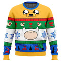 Christmas Finn and Jake Adventure Time Ugly Christmas Sweater