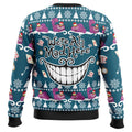 We're All Mad Here Alice in Wonderland Ugly Christmas Sweater