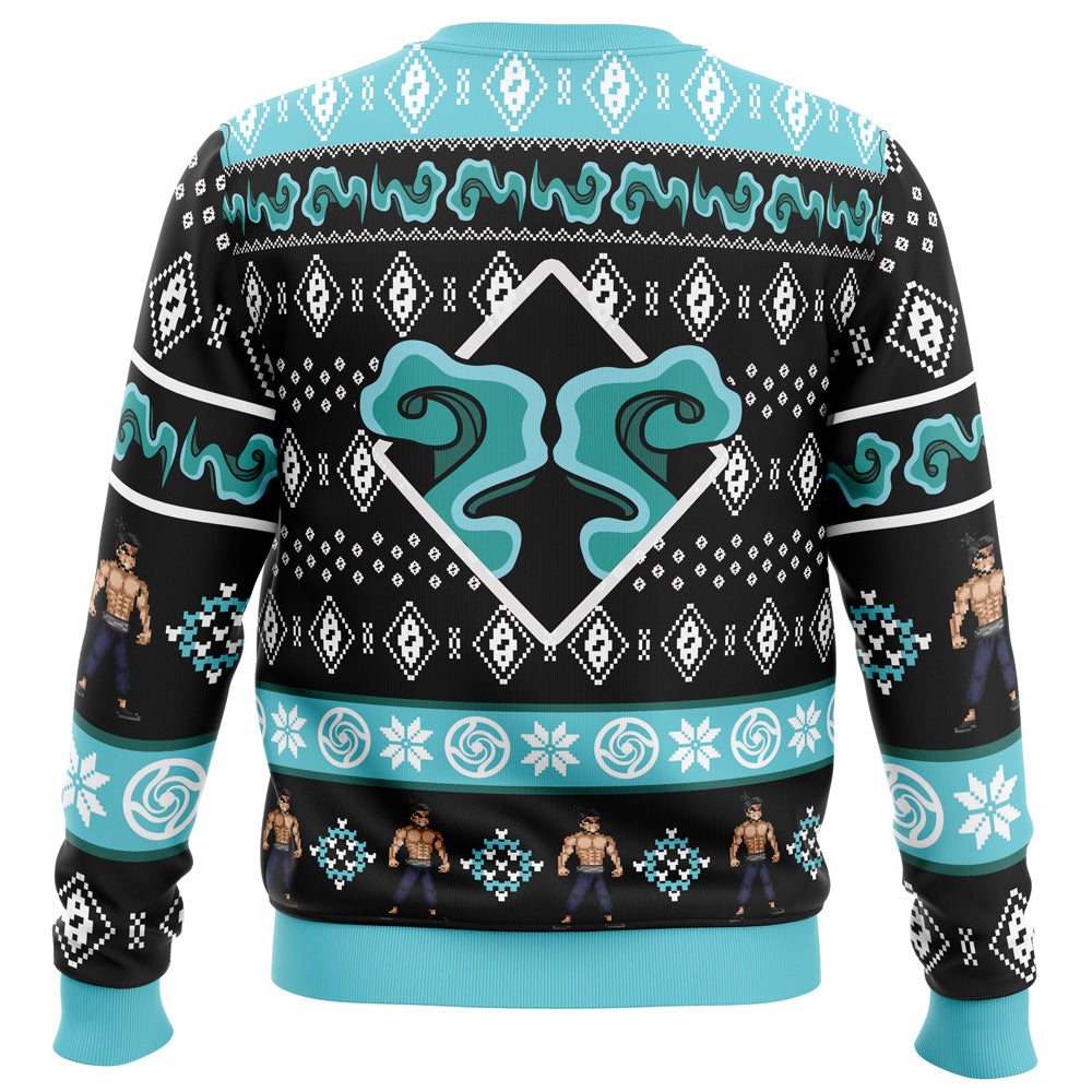 Cursed Energy Aoi Todo Jujutsu Kaisen Ugly Christmas Sweater