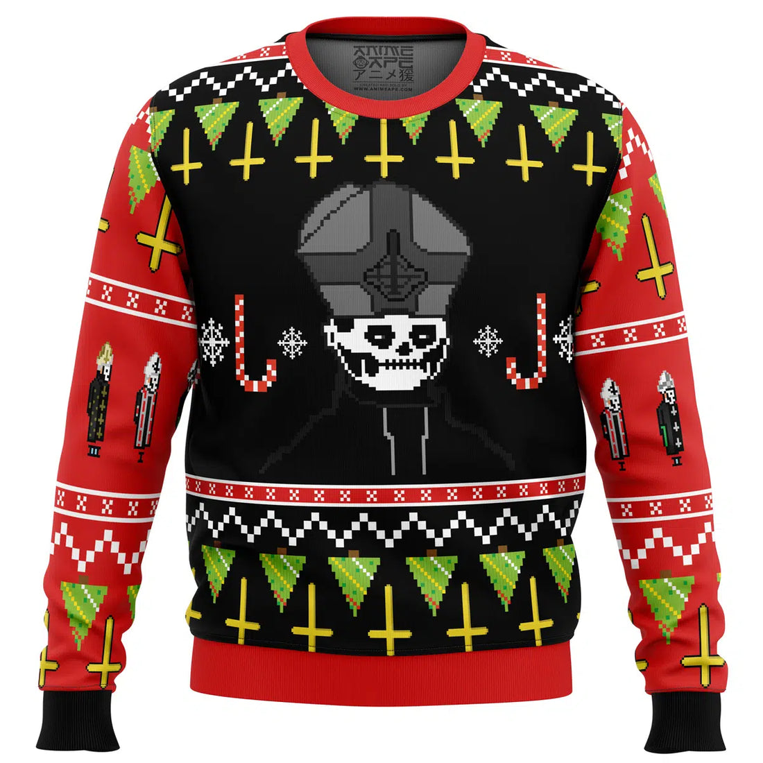 Papa Emeritus Ugly Christmas Sweater