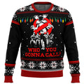 Stranger Things Who You Gonna Call Ugly Christmas Sweater