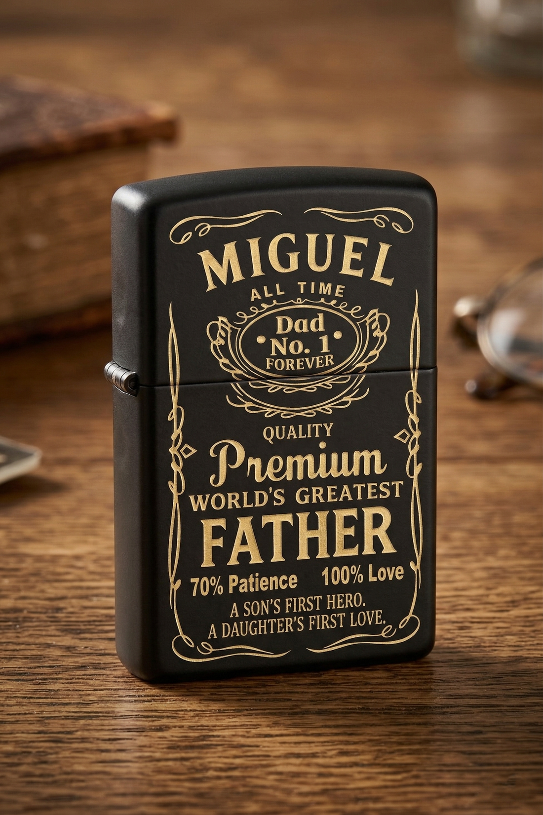 MIGUEL Zippo Lighter Case (No Insert)