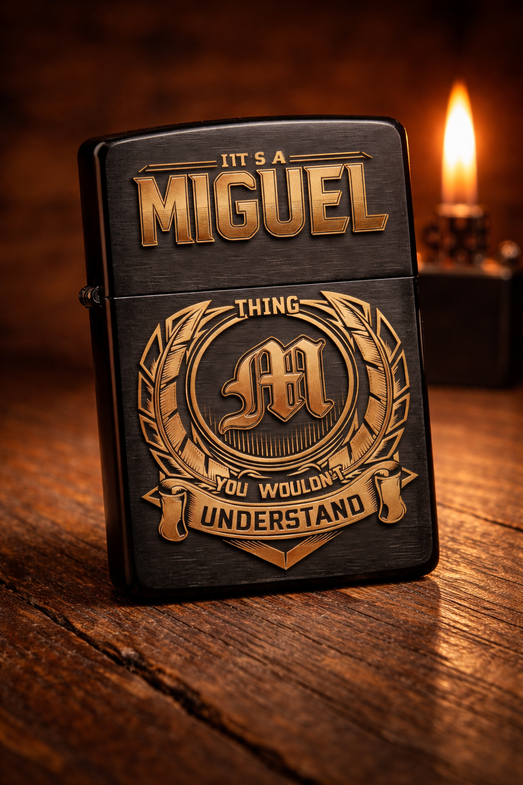 MIGUEL Zippo Lighter Case (No Insert)