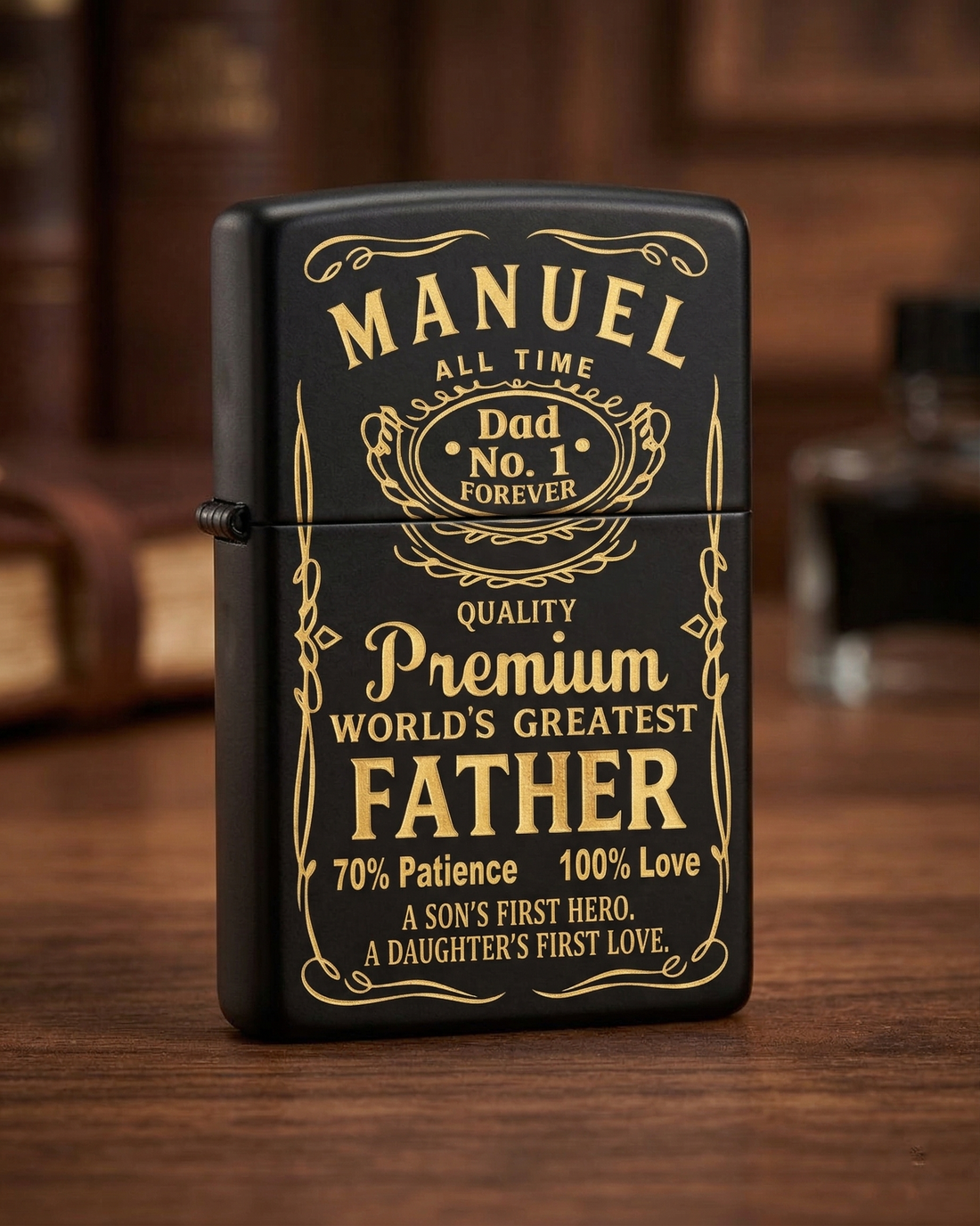 MANUEL Zippo Lighter Case (No Insert)