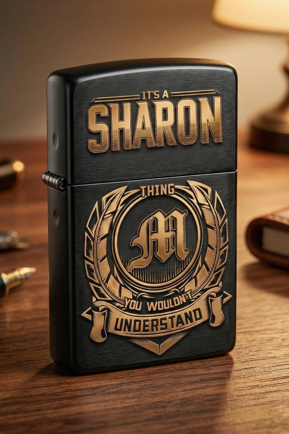SHARON Zippo Lighter Case (No Insert)