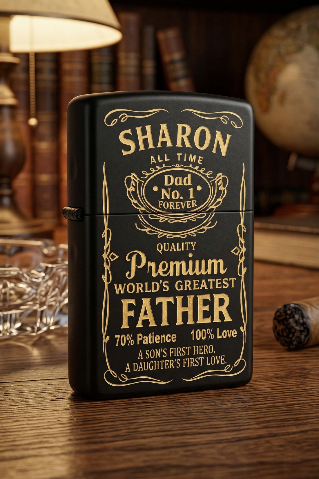 SHARON Zippo Lighter Case (No Insert)