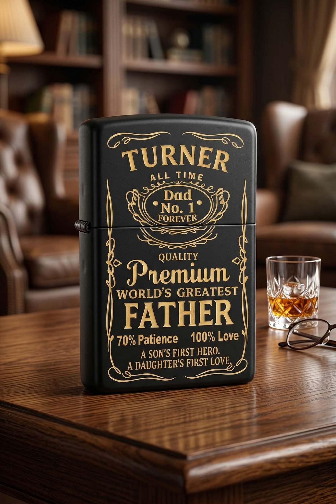 TURNER Zippo Lighter Case (No Insert)