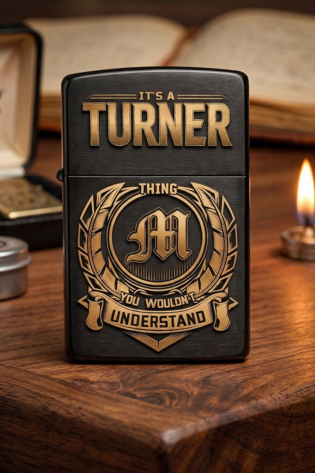 TURNER Zippo Lighter Case (No Insert)